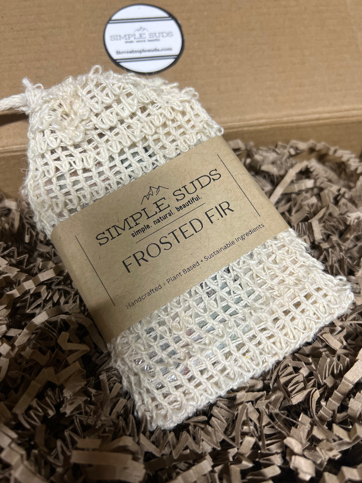 Soap w/ Sisal Pouch - Simple Suds