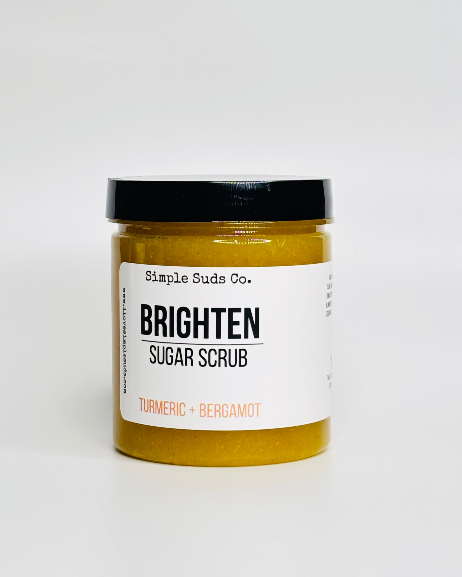 Brighten Turmeric Sugar Scrub - Simple Suds