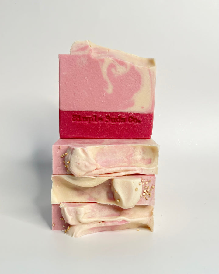 Strawberry Cream Soap - Simple Suds