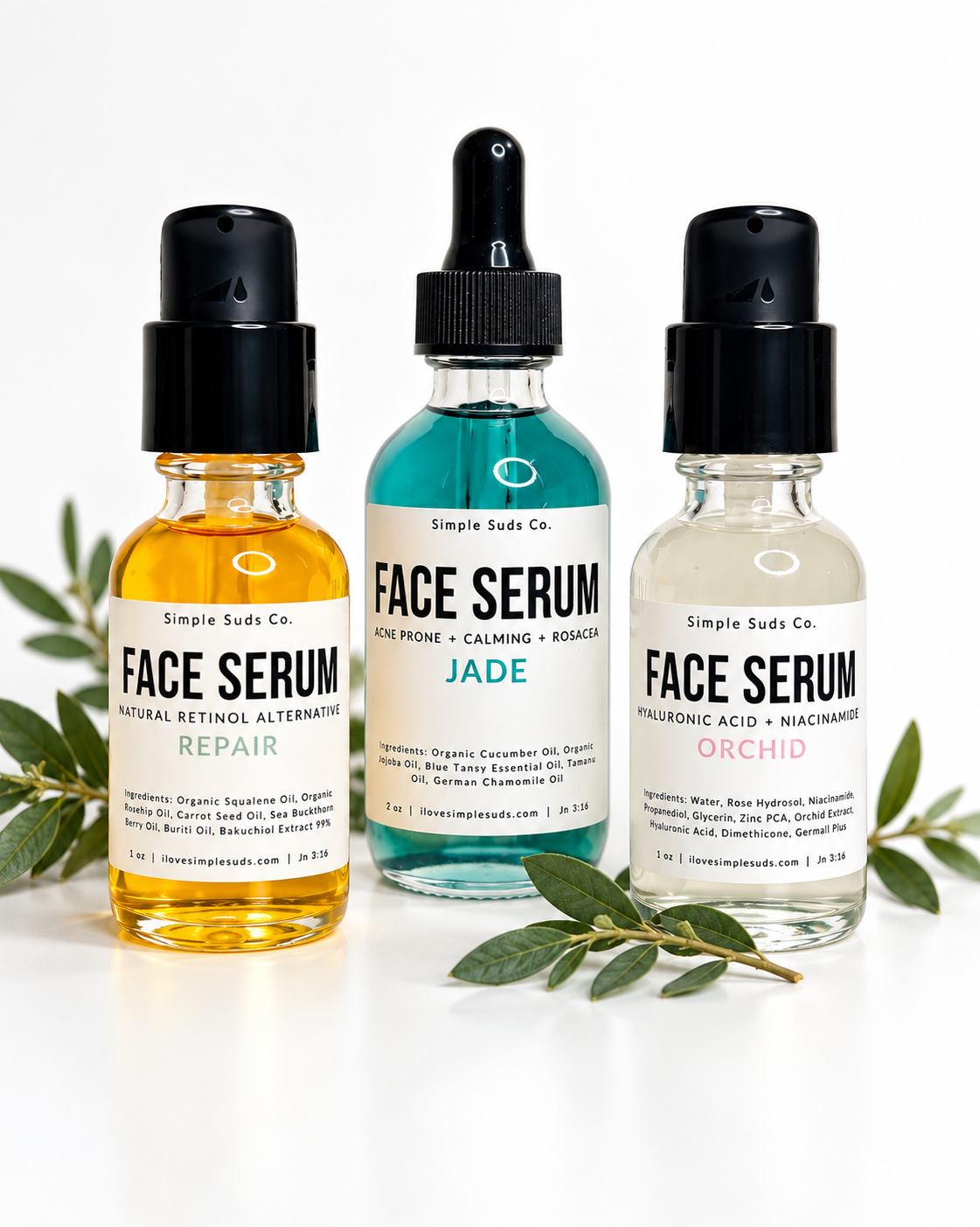3 Piece Facial gift set - Simple Suds
