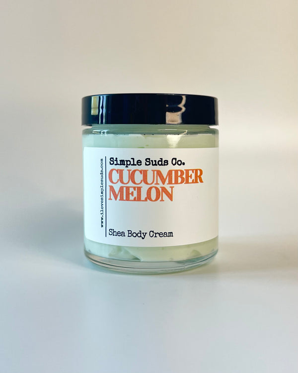 Cucumber Melon Shea Cream - Simple Suds