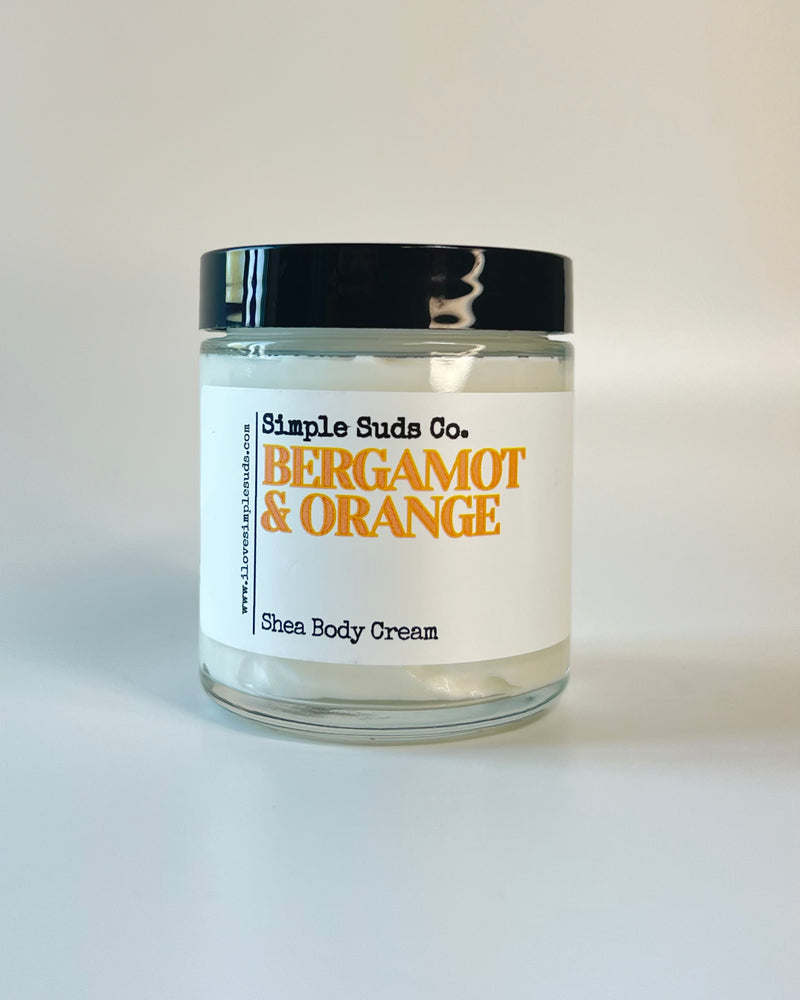 Bergamot & Orange Shea Cream - Simple Suds