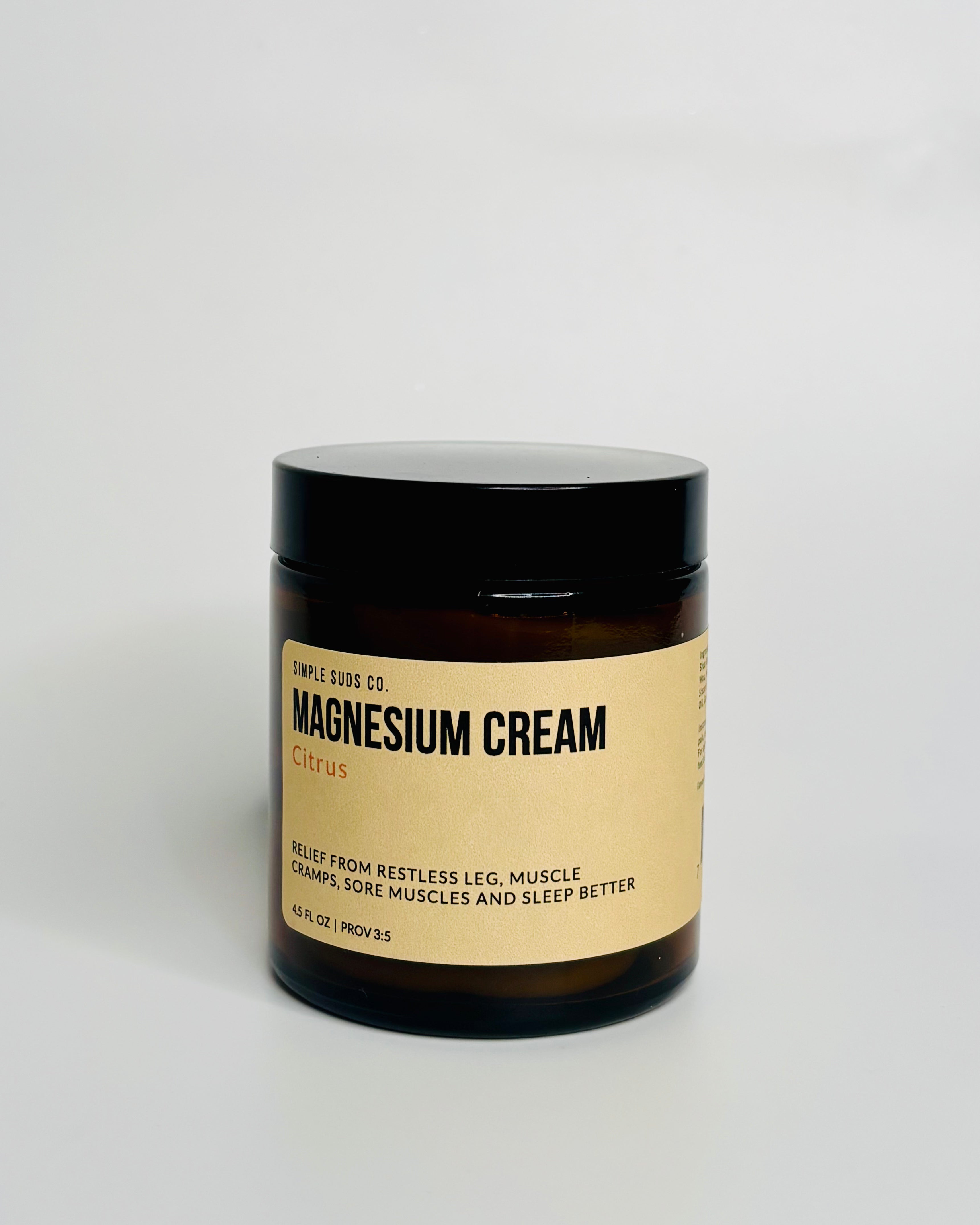 Magnesium Cream - Simple Suds