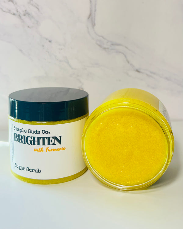 Brighten Turmeric Sugar Scrub - Simple Suds