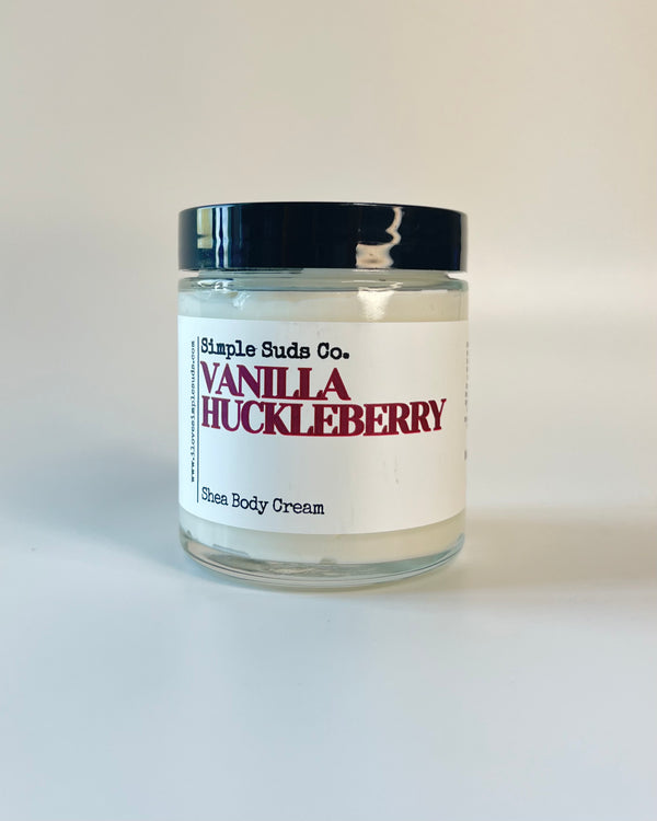 Huckleberry Shea Body Cream - Simple Suds