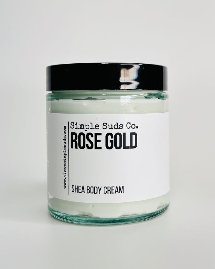 Rose Gold Body Cream - Simple Suds
