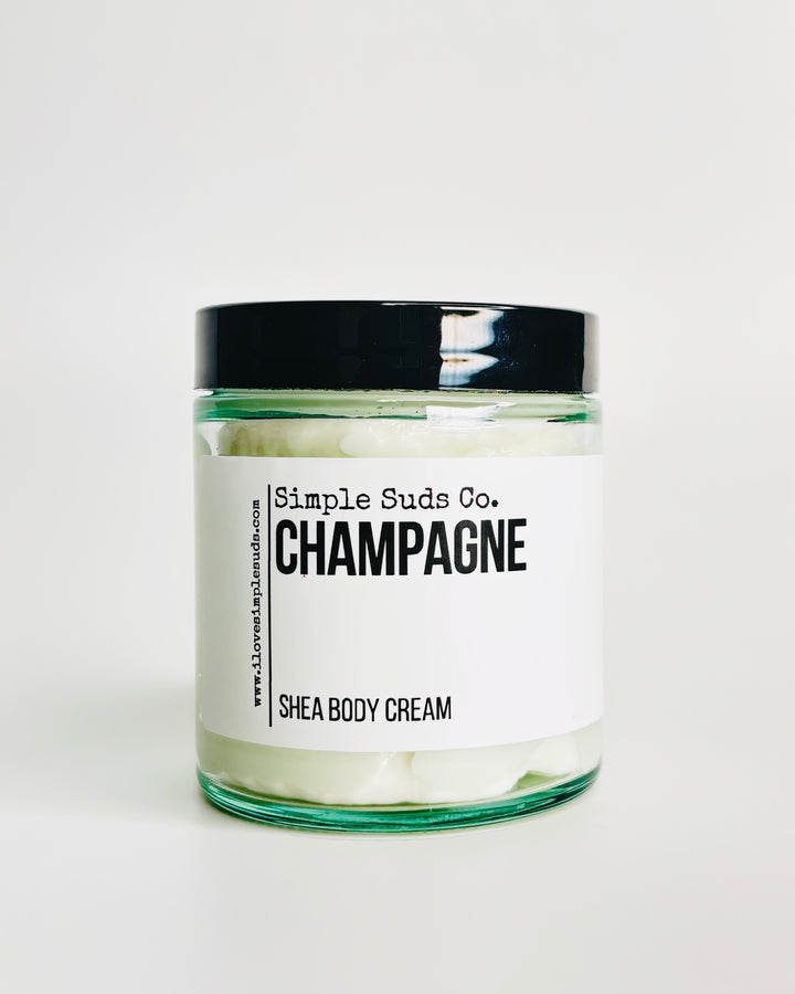Champagne Body Cream - Simple Suds