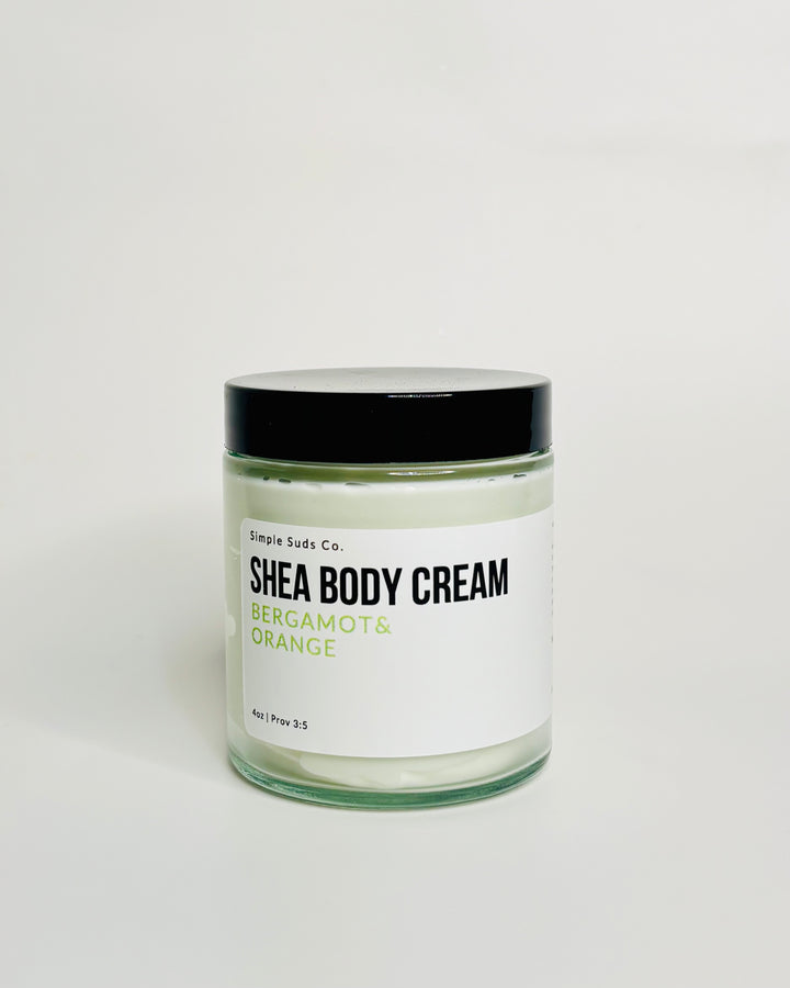 Bergamot & Orange Body Cream - Simple Suds